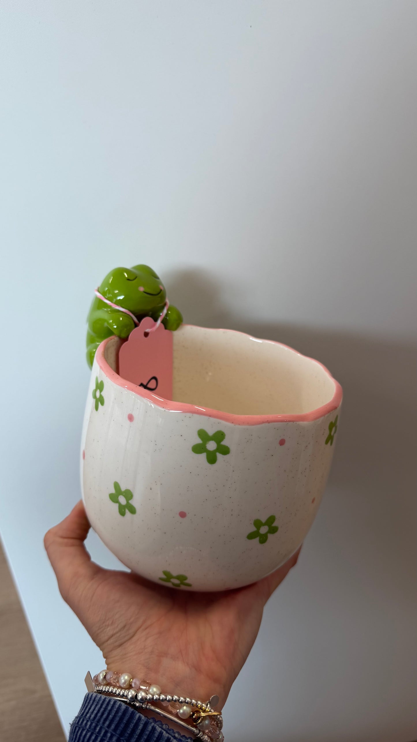 Frog planter