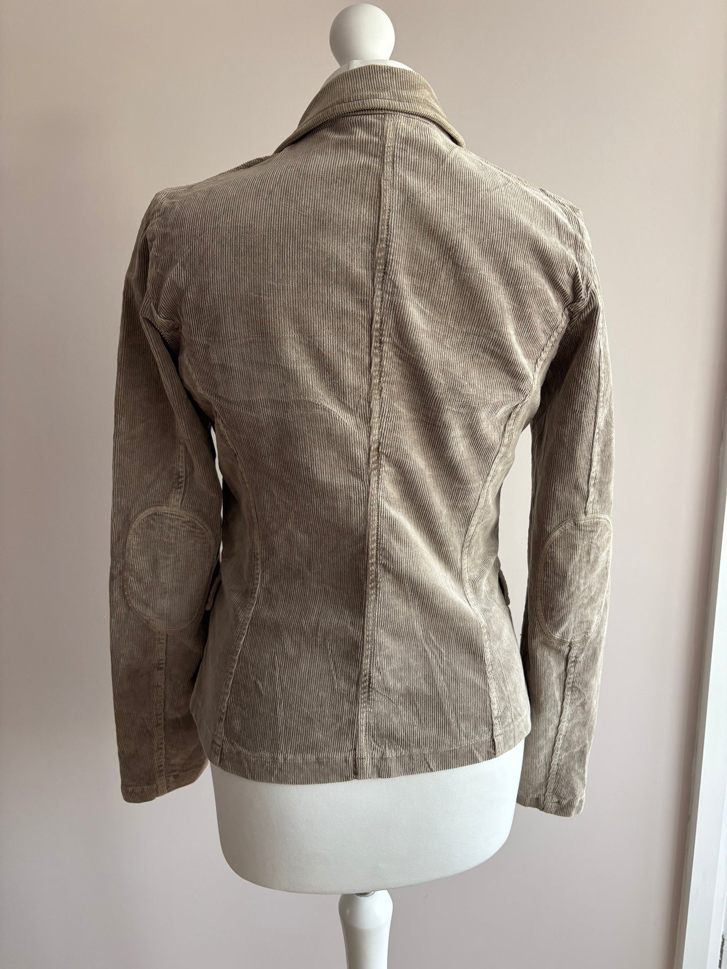 Beige Sisley Corduroy Jacket