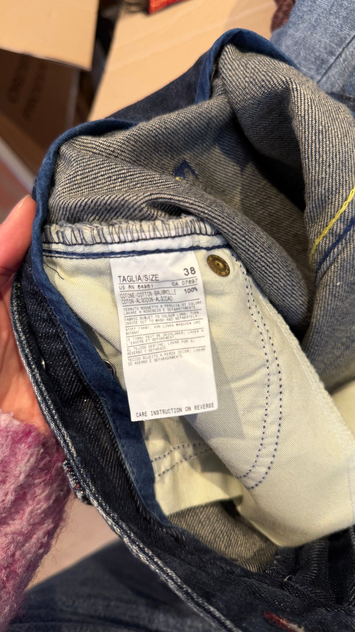9 Denim skirt Benetton
