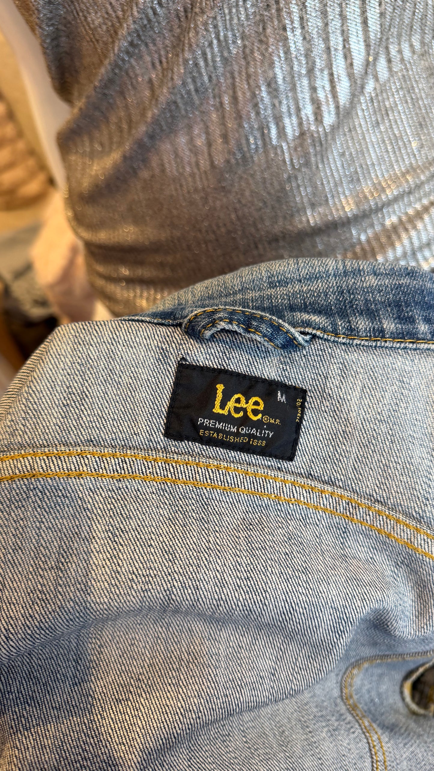 13 Lee jeans denim jacket