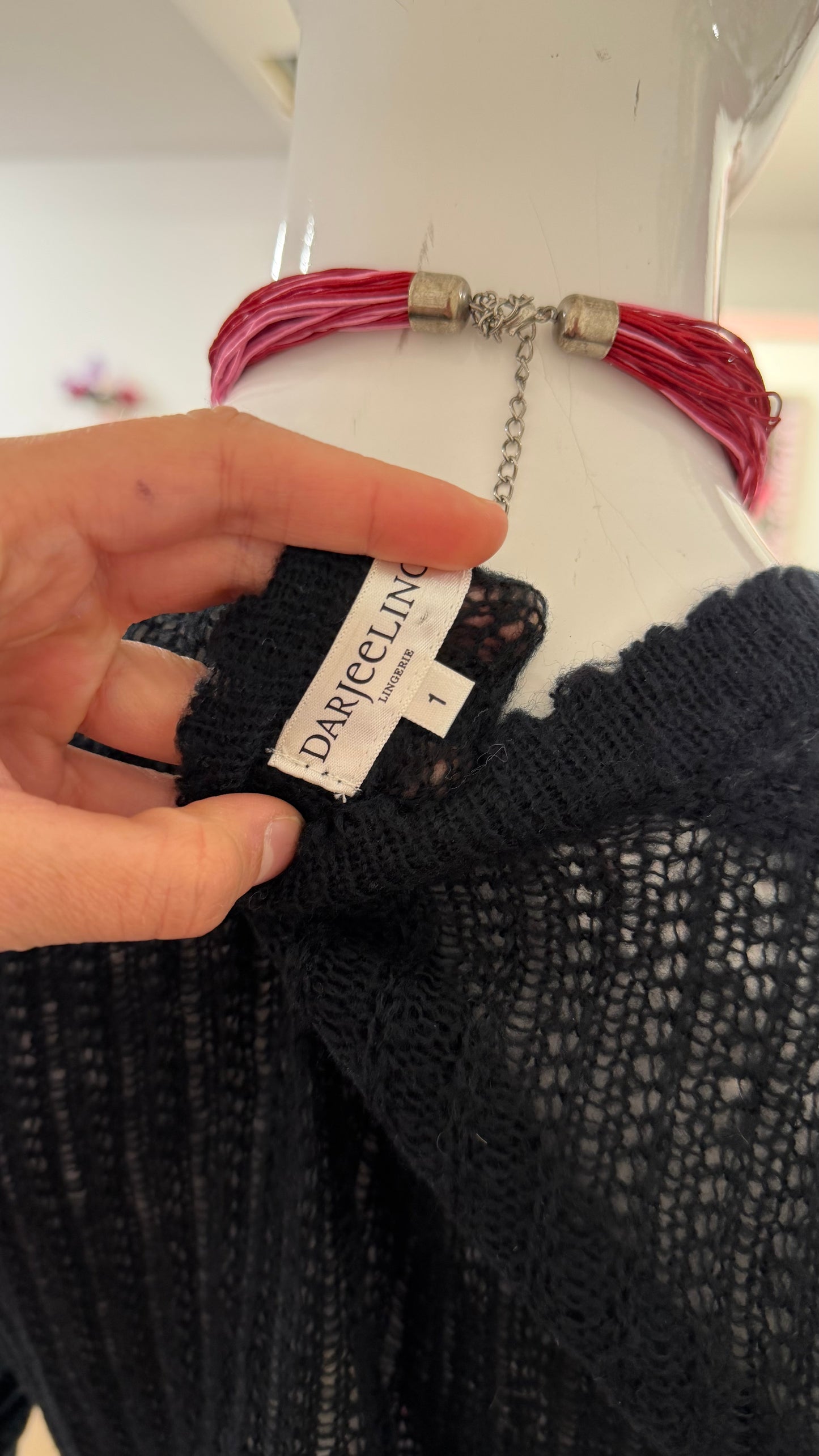 110 Wool net bolero
