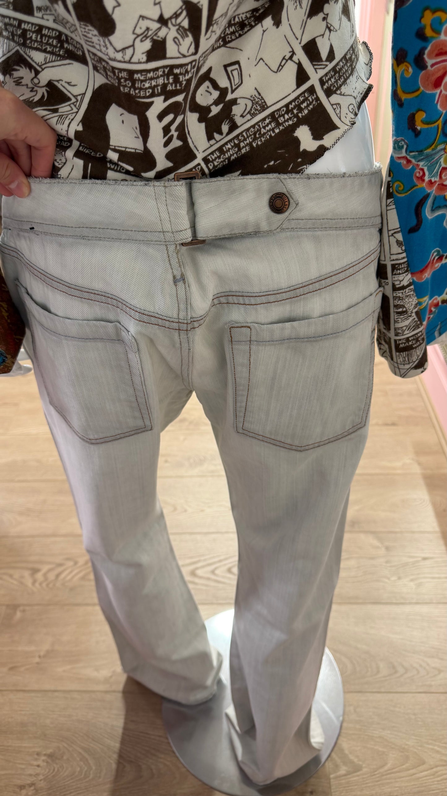 148 Grey diesel jeans