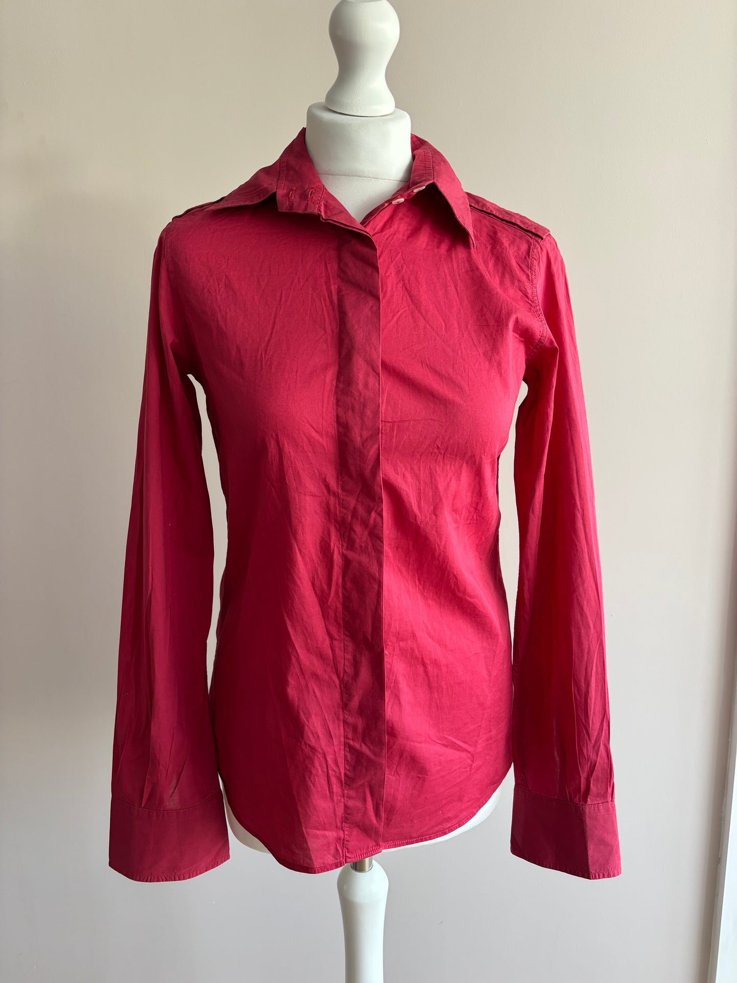 Dolce & Gabbana Raspberry Shirt