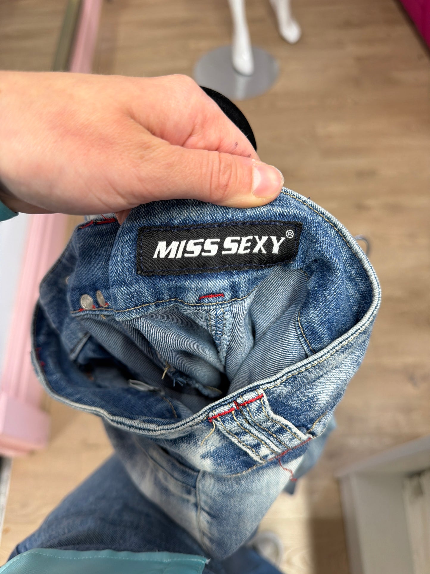 149 Miss Sexy denim blue jeans