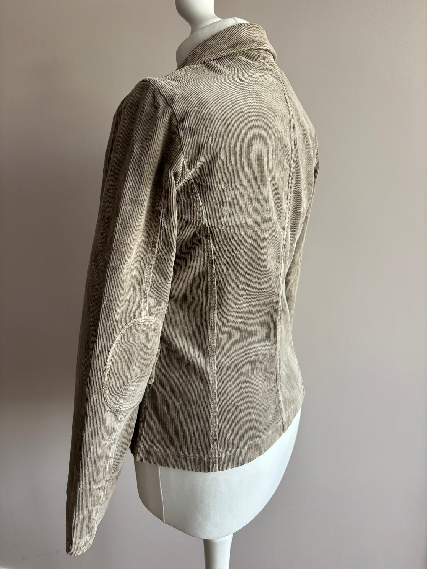 Beige Sisley Corduroy Jacket