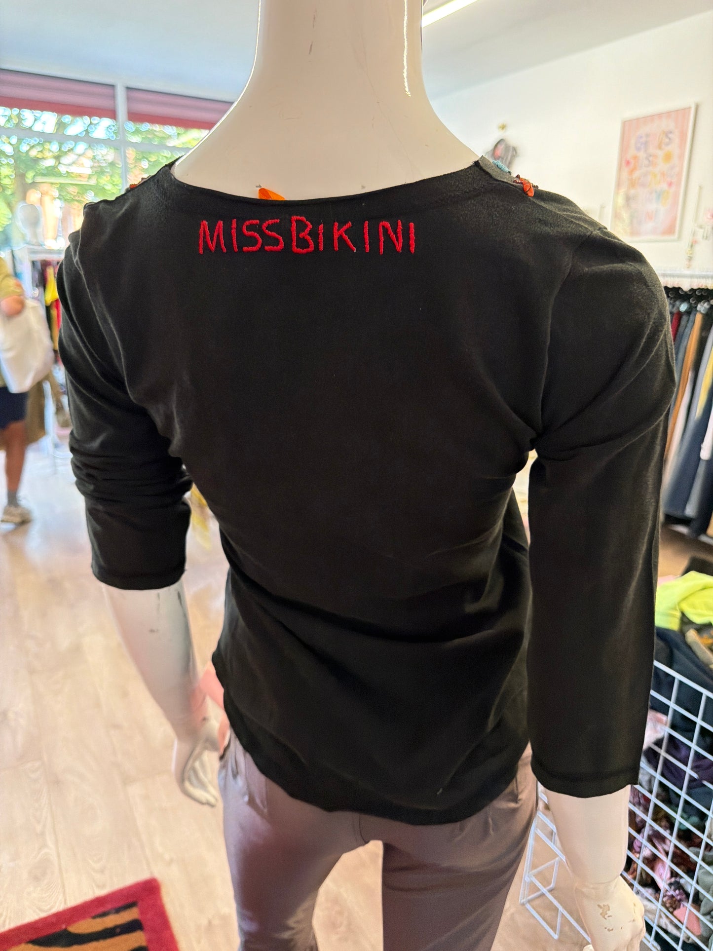 623 Black miss bikini top Size S/M