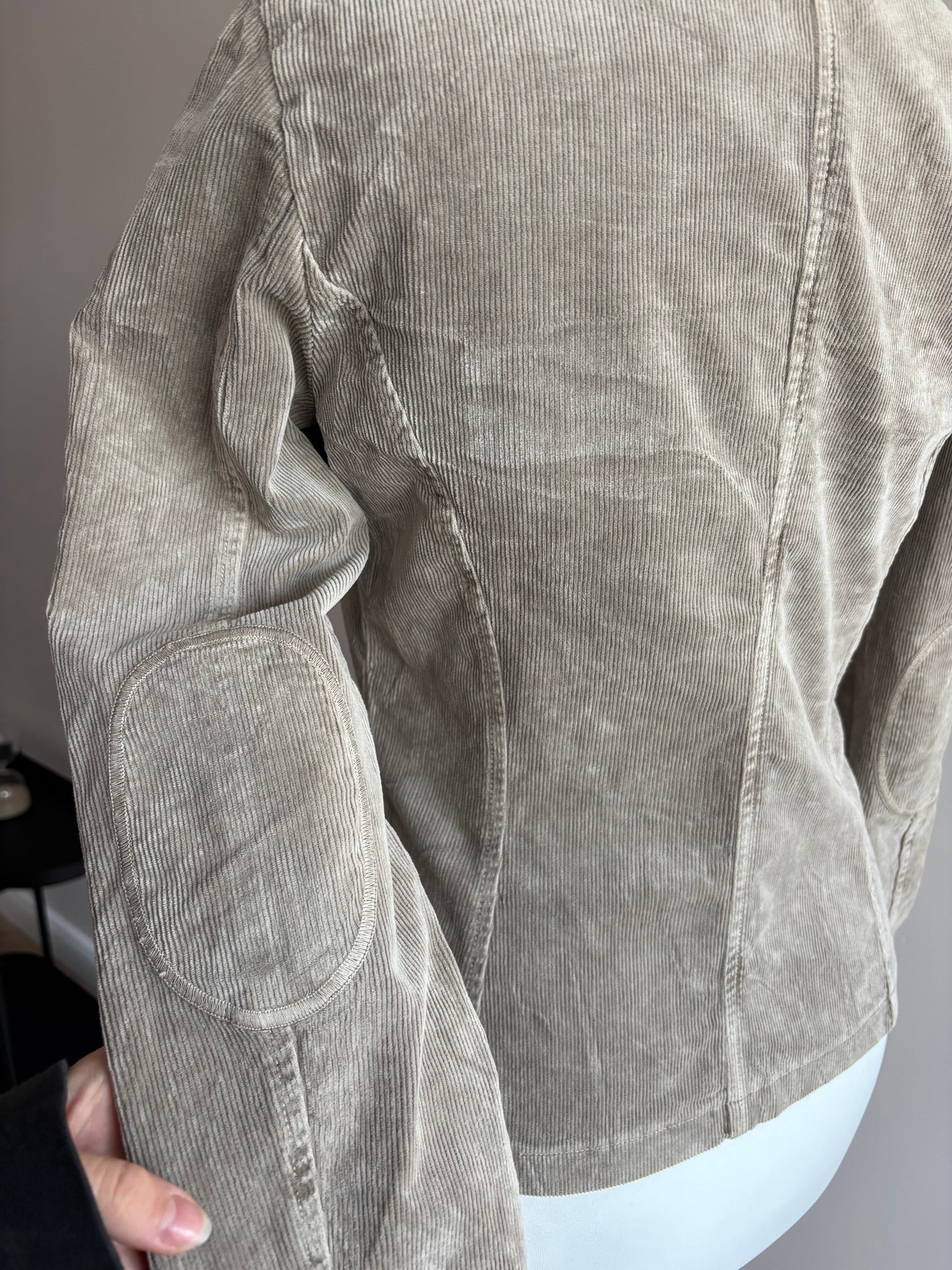 Beige Sisley Corduroy Jacket