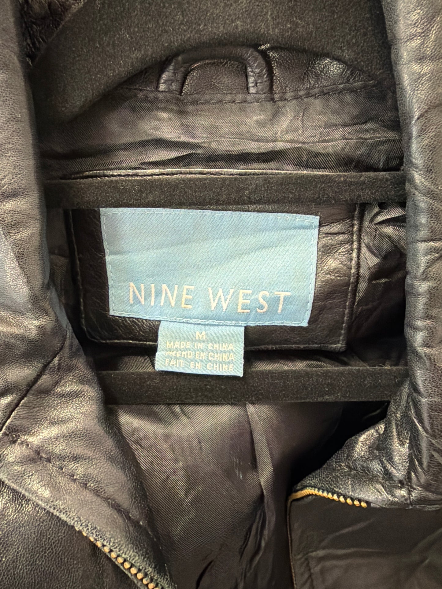 292 Nine West leather jacket