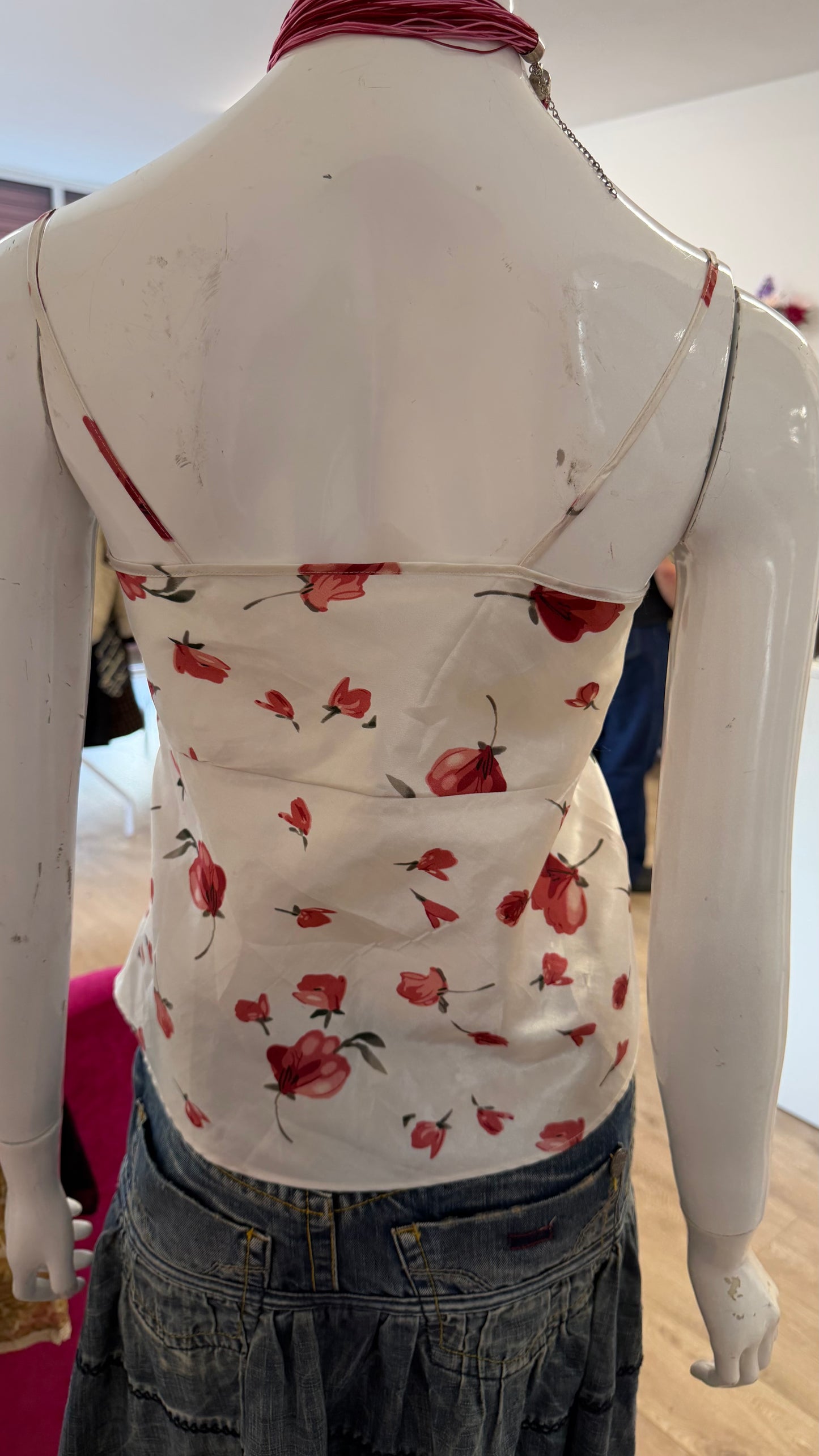83 white cami top