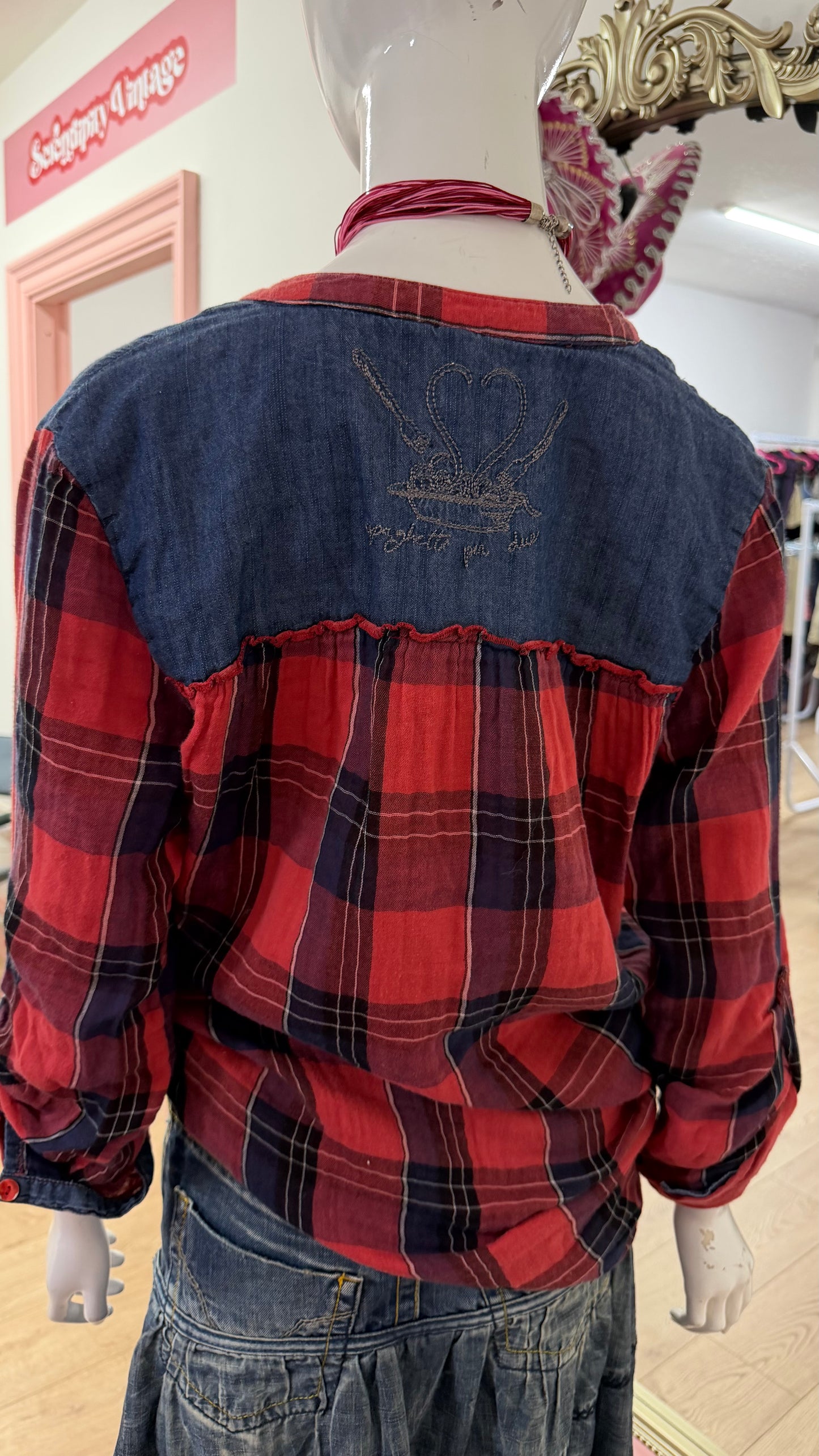 123 plaid shirt