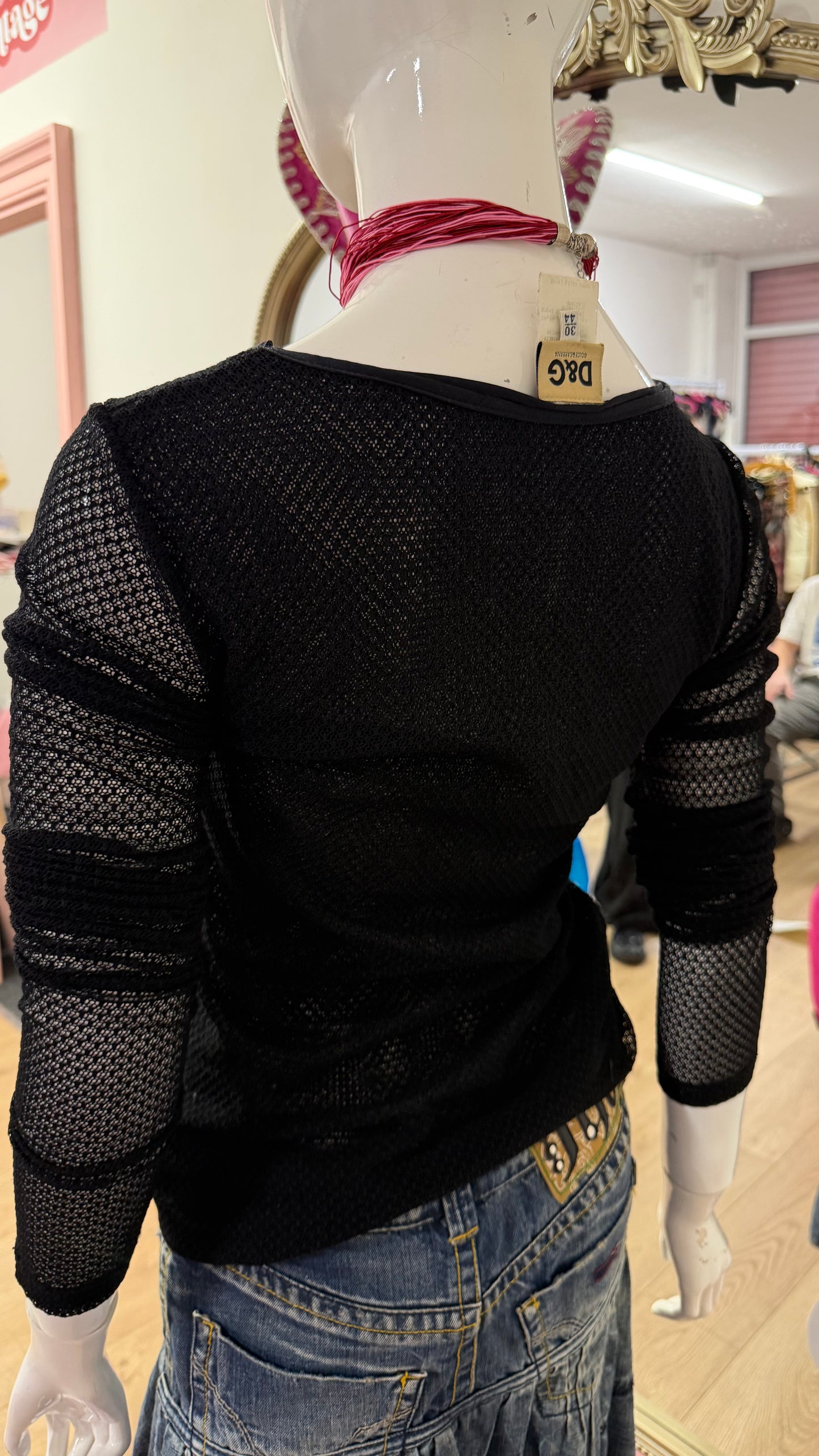136 Dolce & Gabbana net top