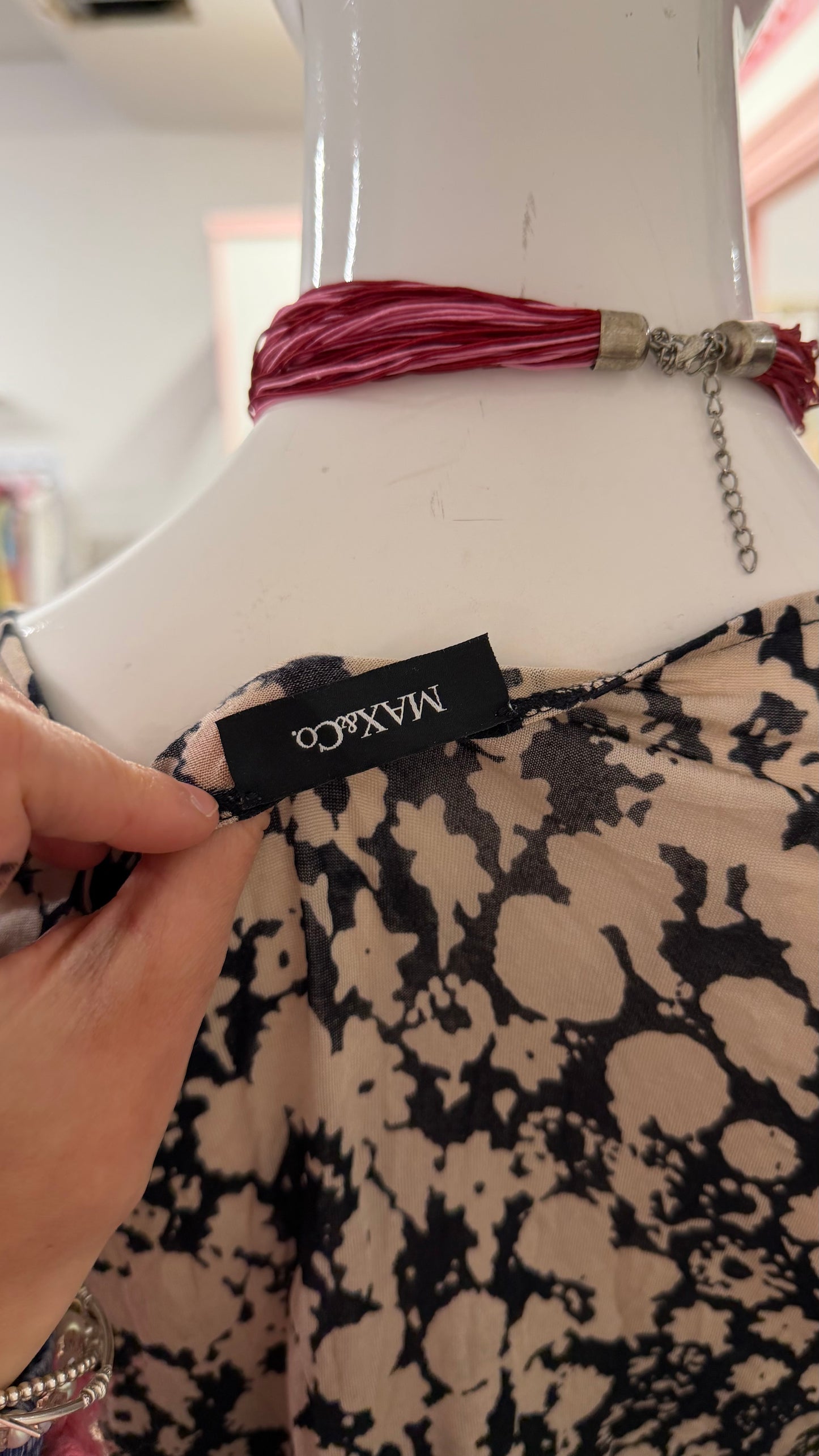 117 Max & Co printed top