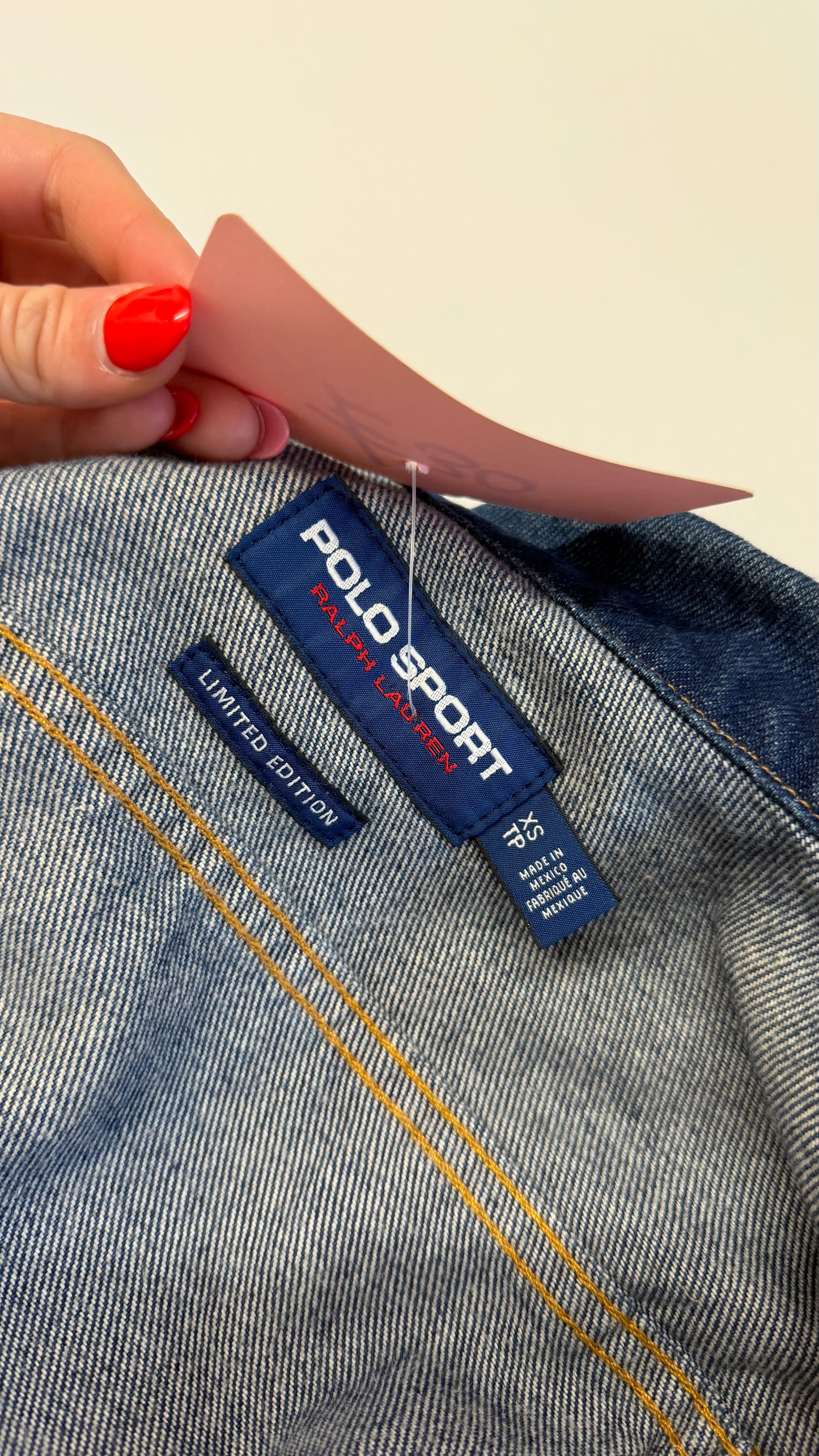333 Polo Ralph Lauren limited edition denim jacket