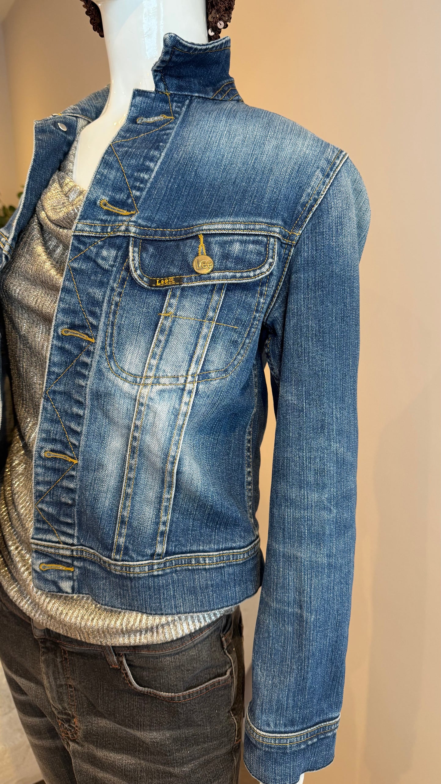 13 Lee jeans denim jacket