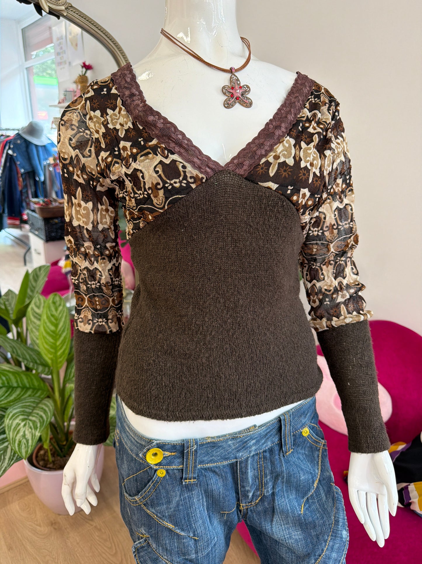 485 mezzo Brown top