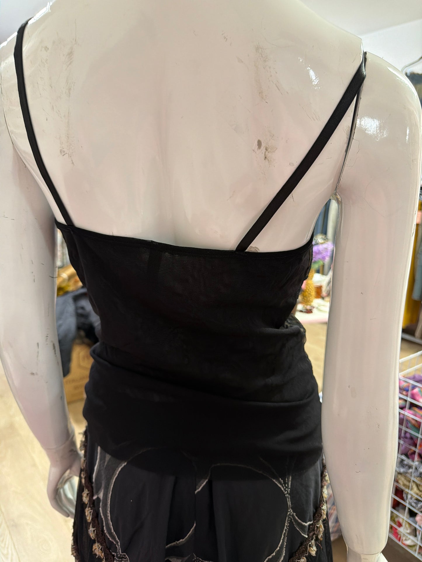 414 black cami top