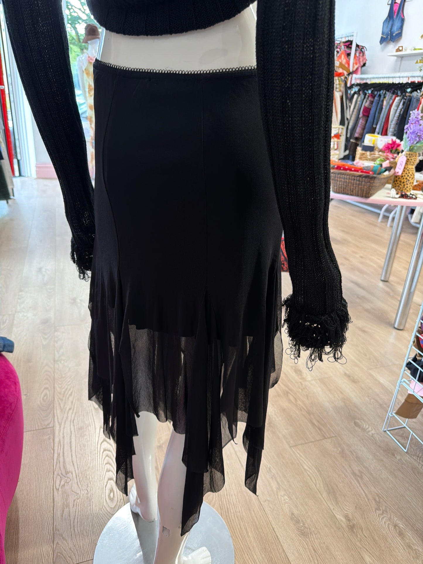 453 Snob mesh skirt