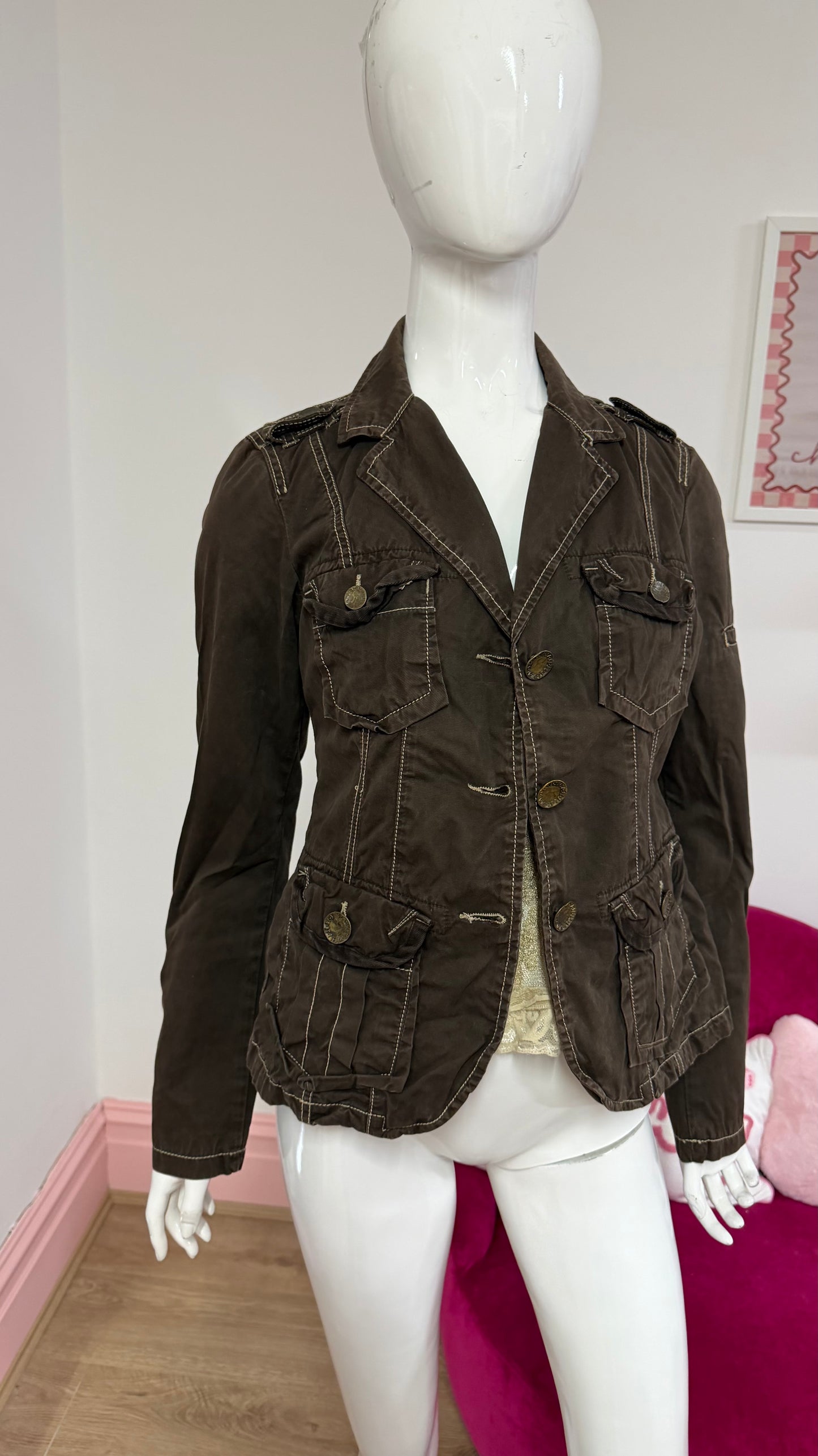 288 Liu Jo brown jacket