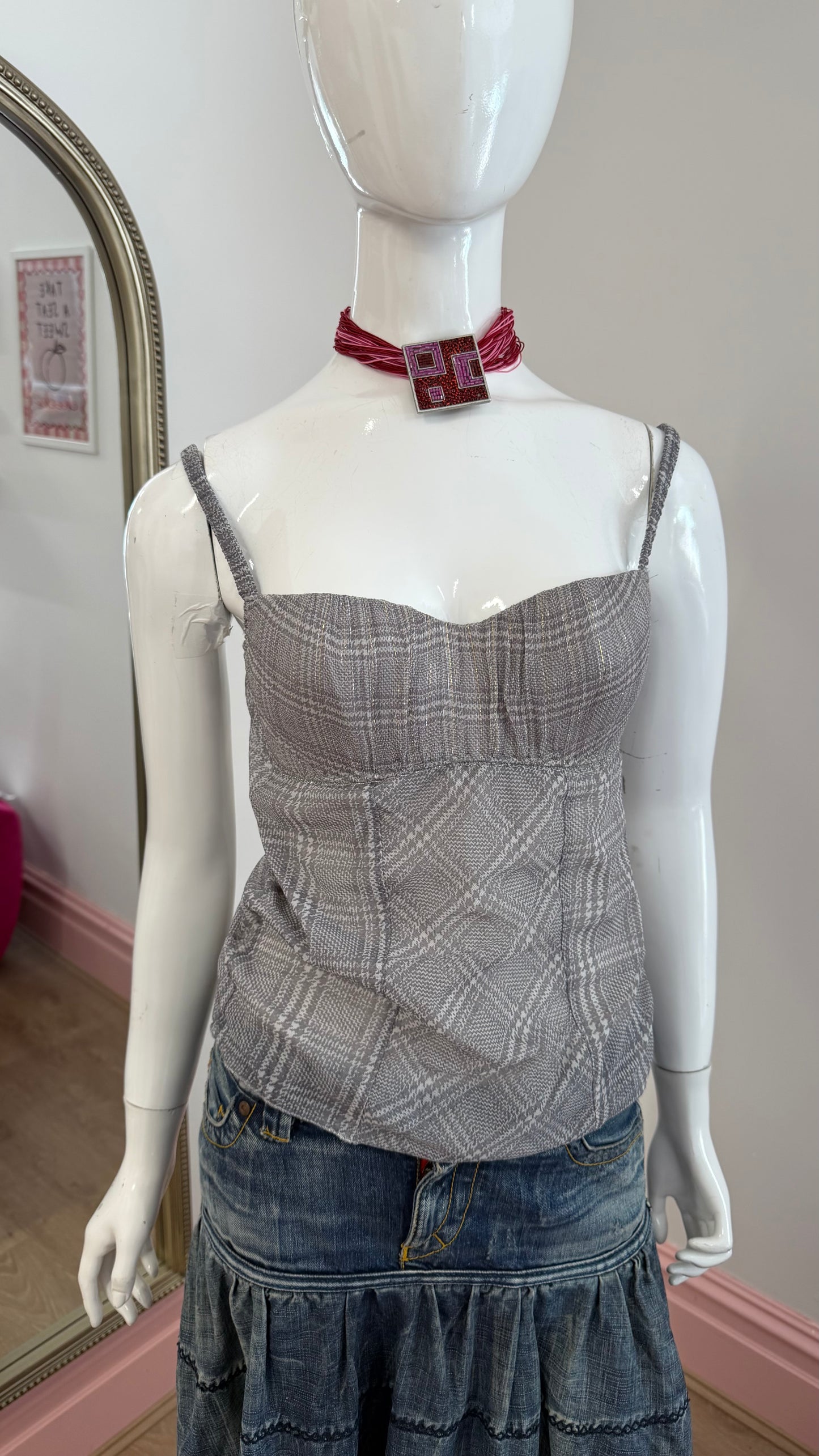 48 Grey Intimissimi top