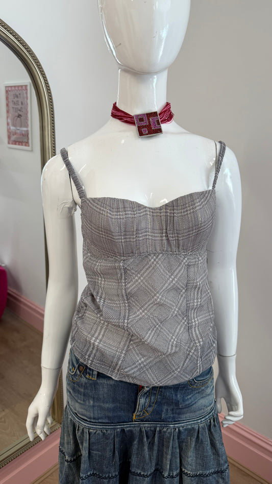 48 Grey Intimissimi top