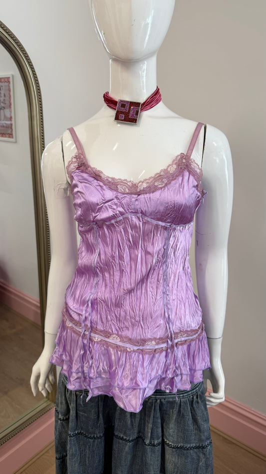 80 lilac cami top