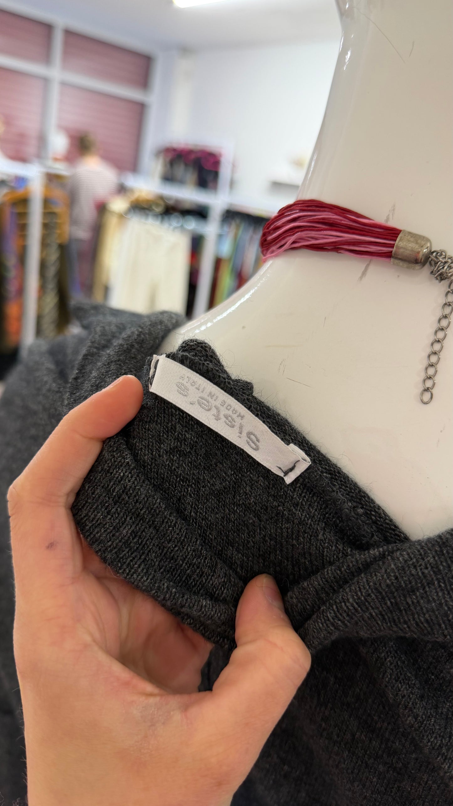 111 grey bolero