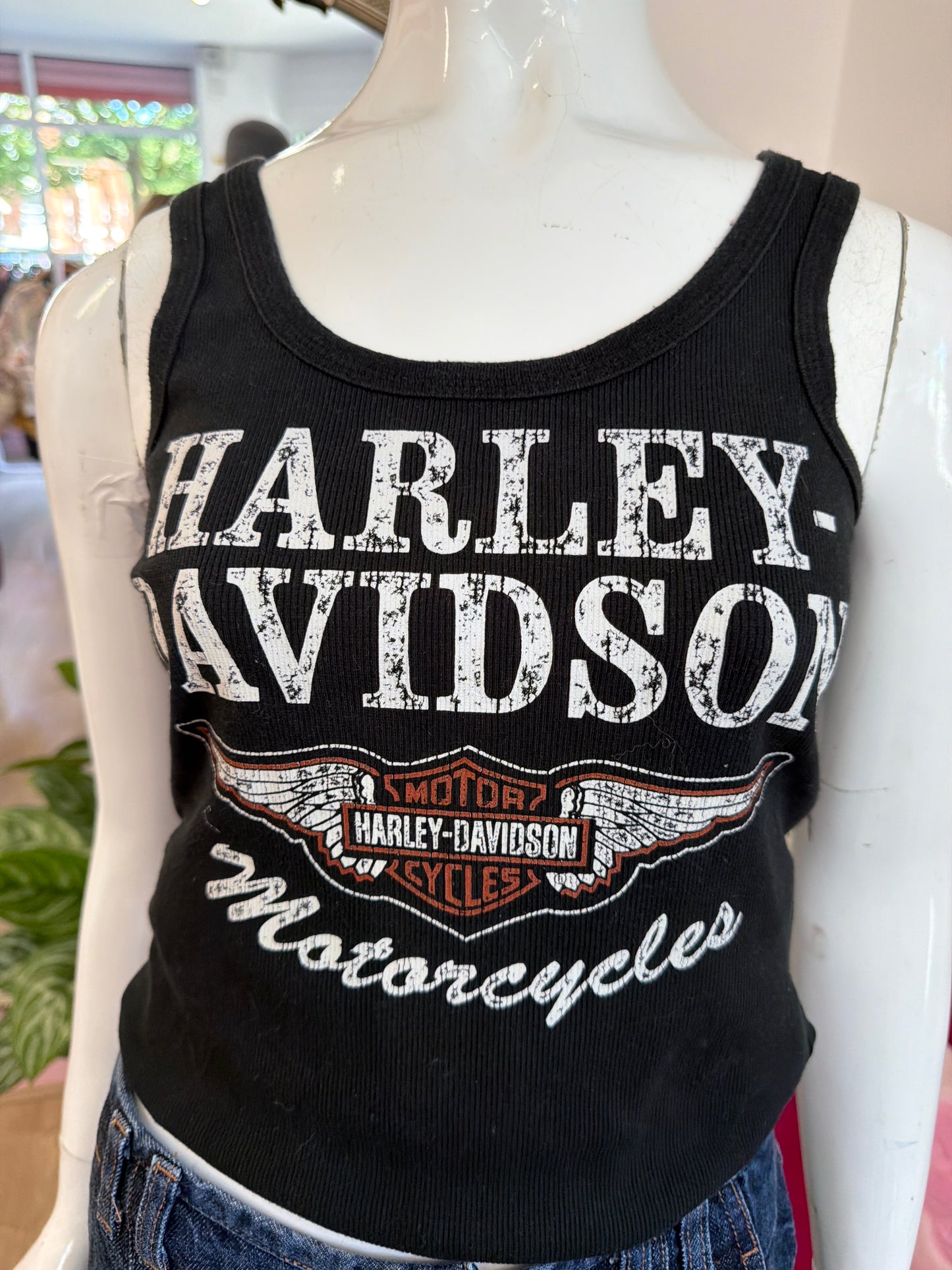 446 Harley Davidson vest top