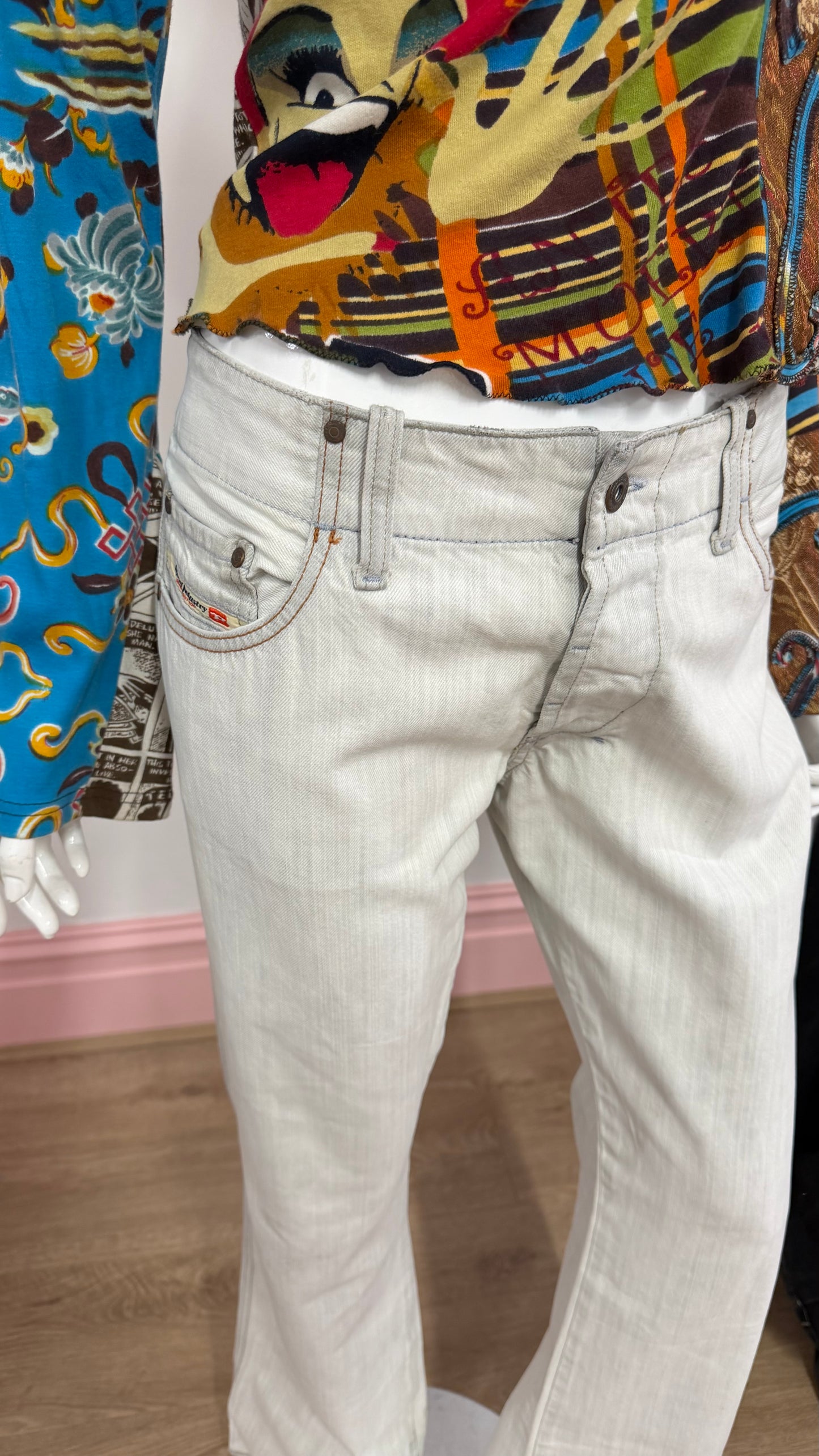 148 Grey diesel jeans