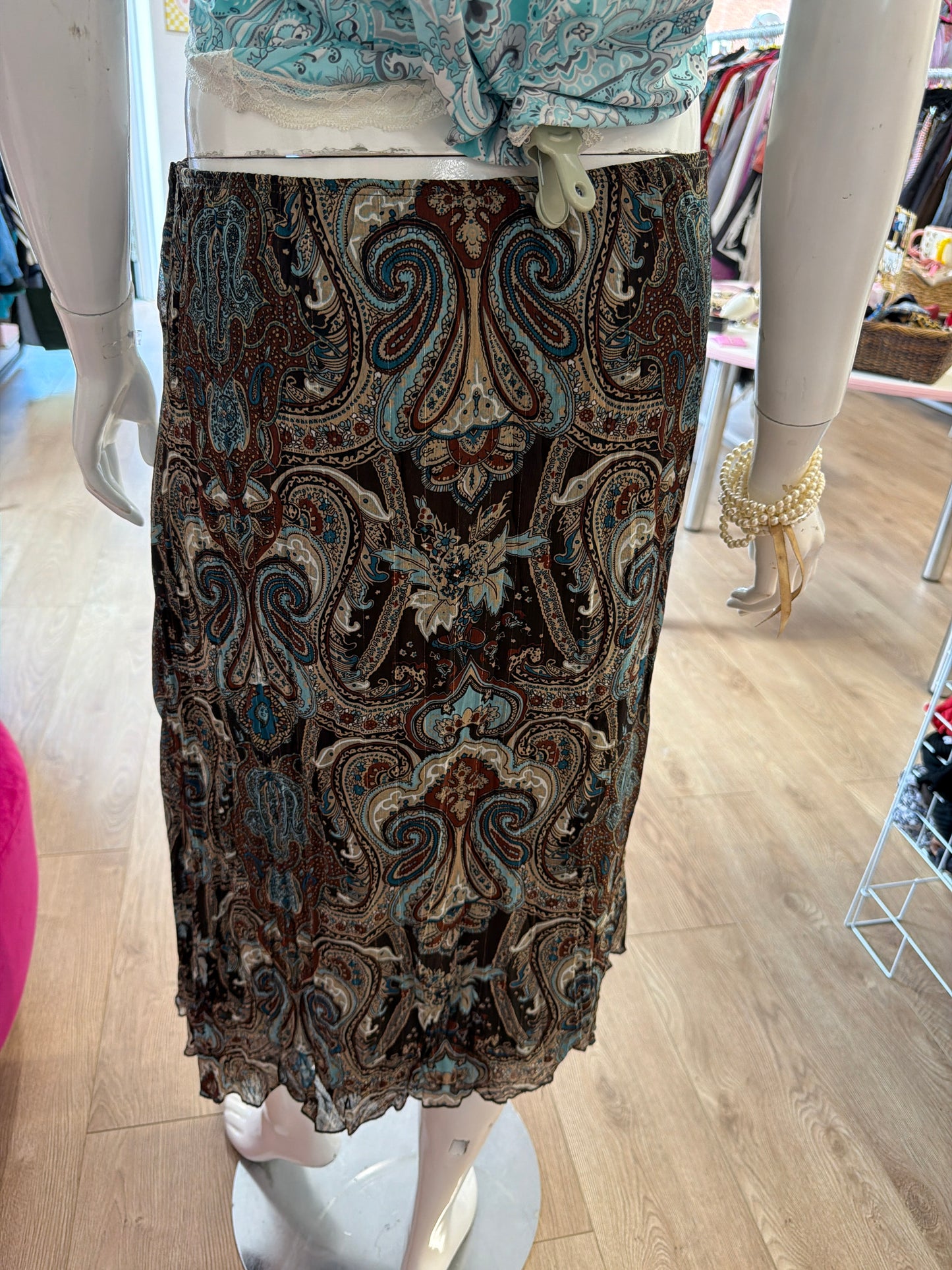 506 paisley skirt