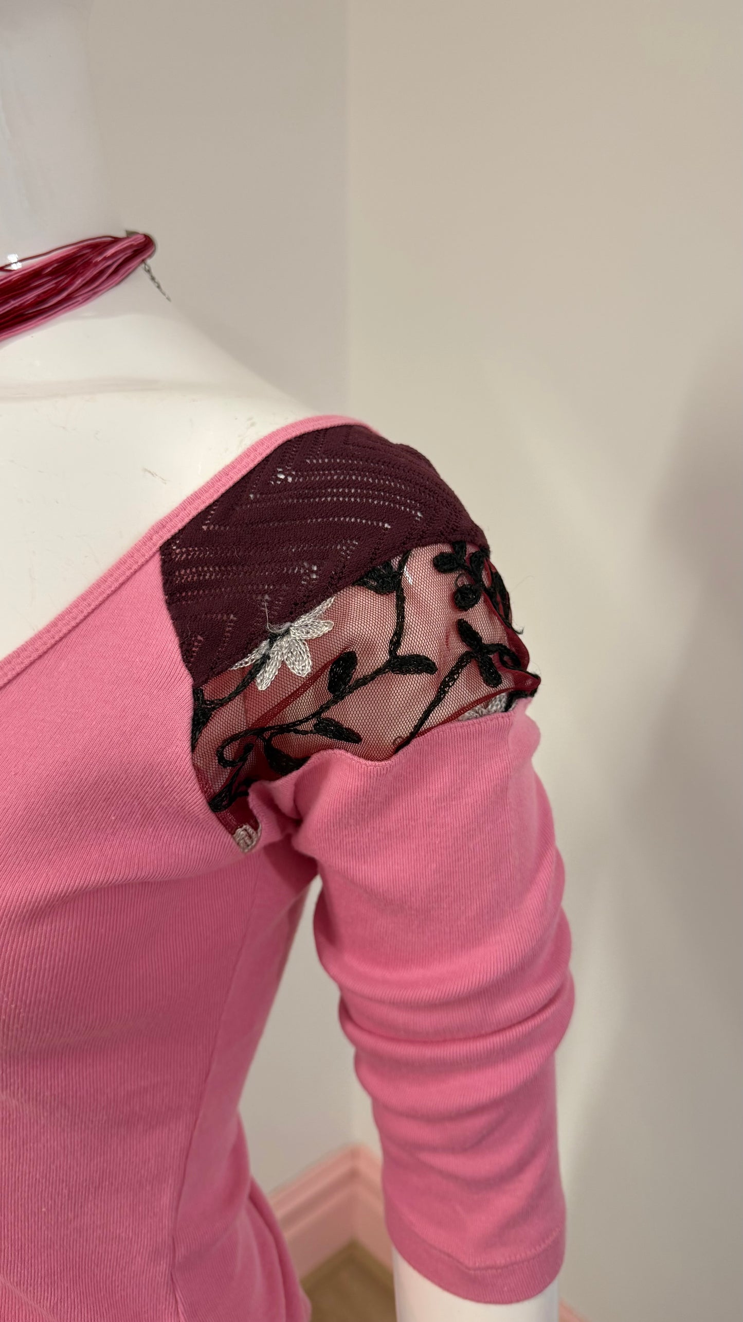 97 custo barcelona pink top