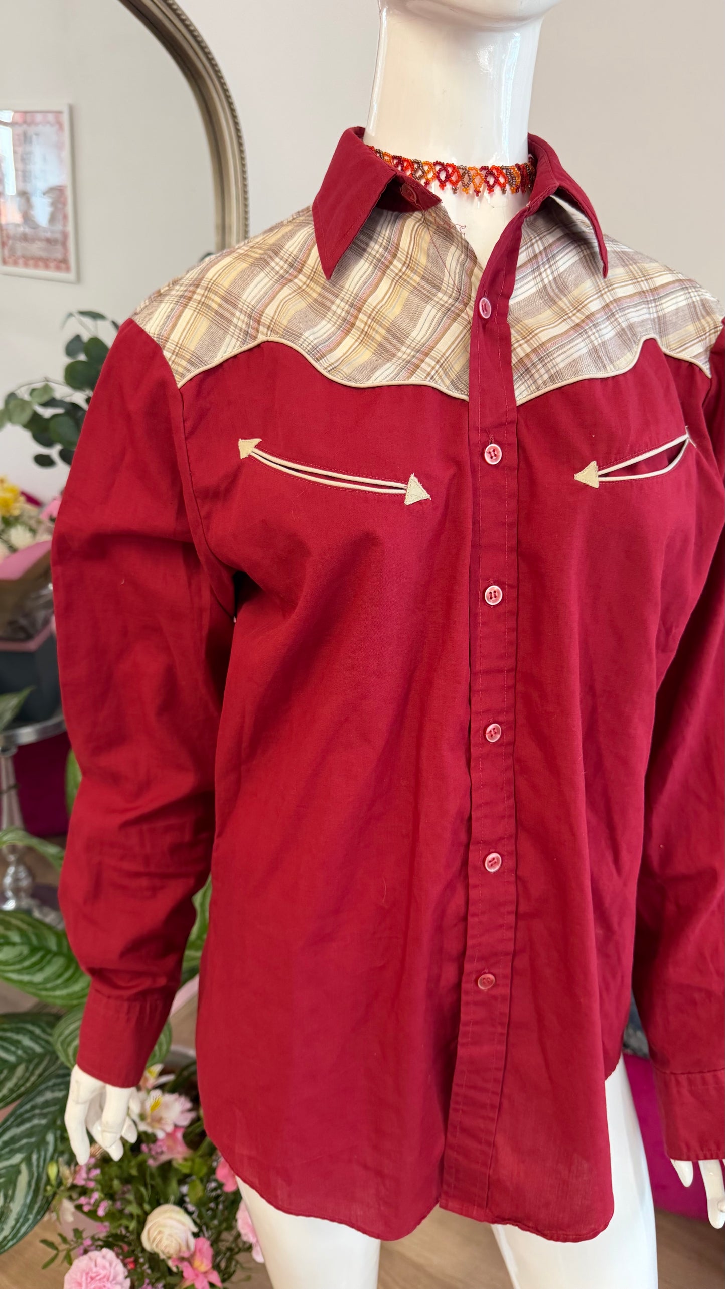 328 Chess king western vintage shirt