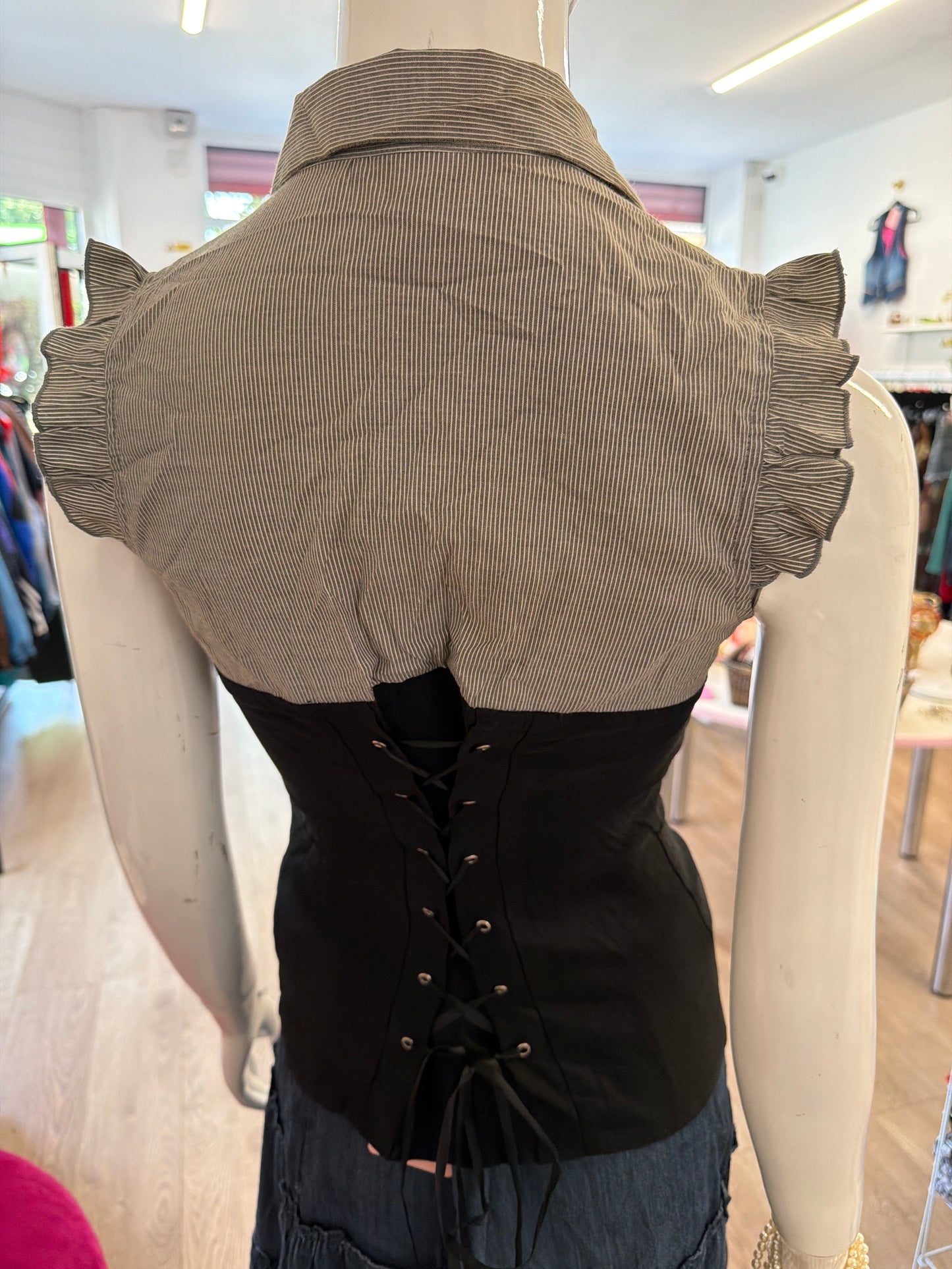 504 Shirt corset top
