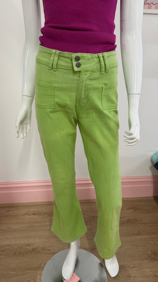 192 Green jeans