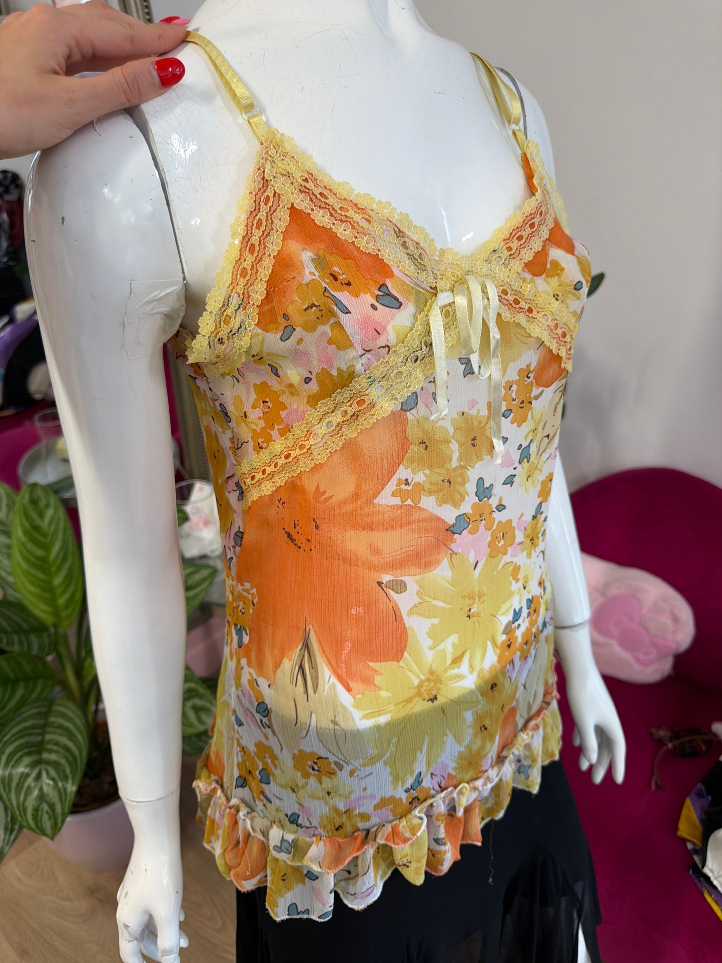 470 Cami floral top