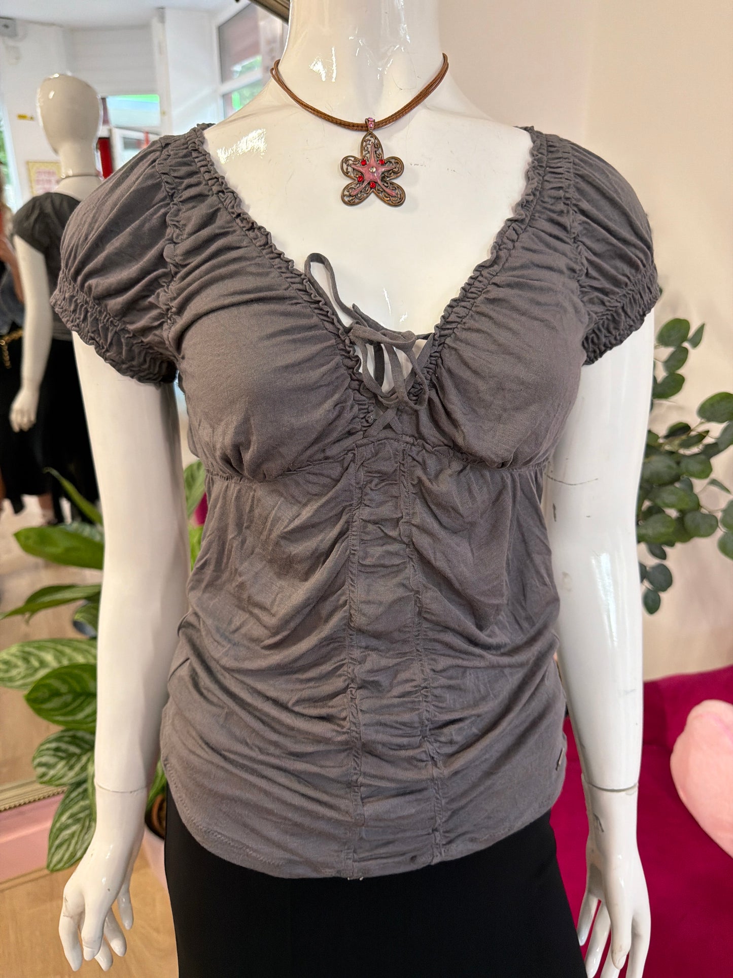 460 Miss Sixty grey top