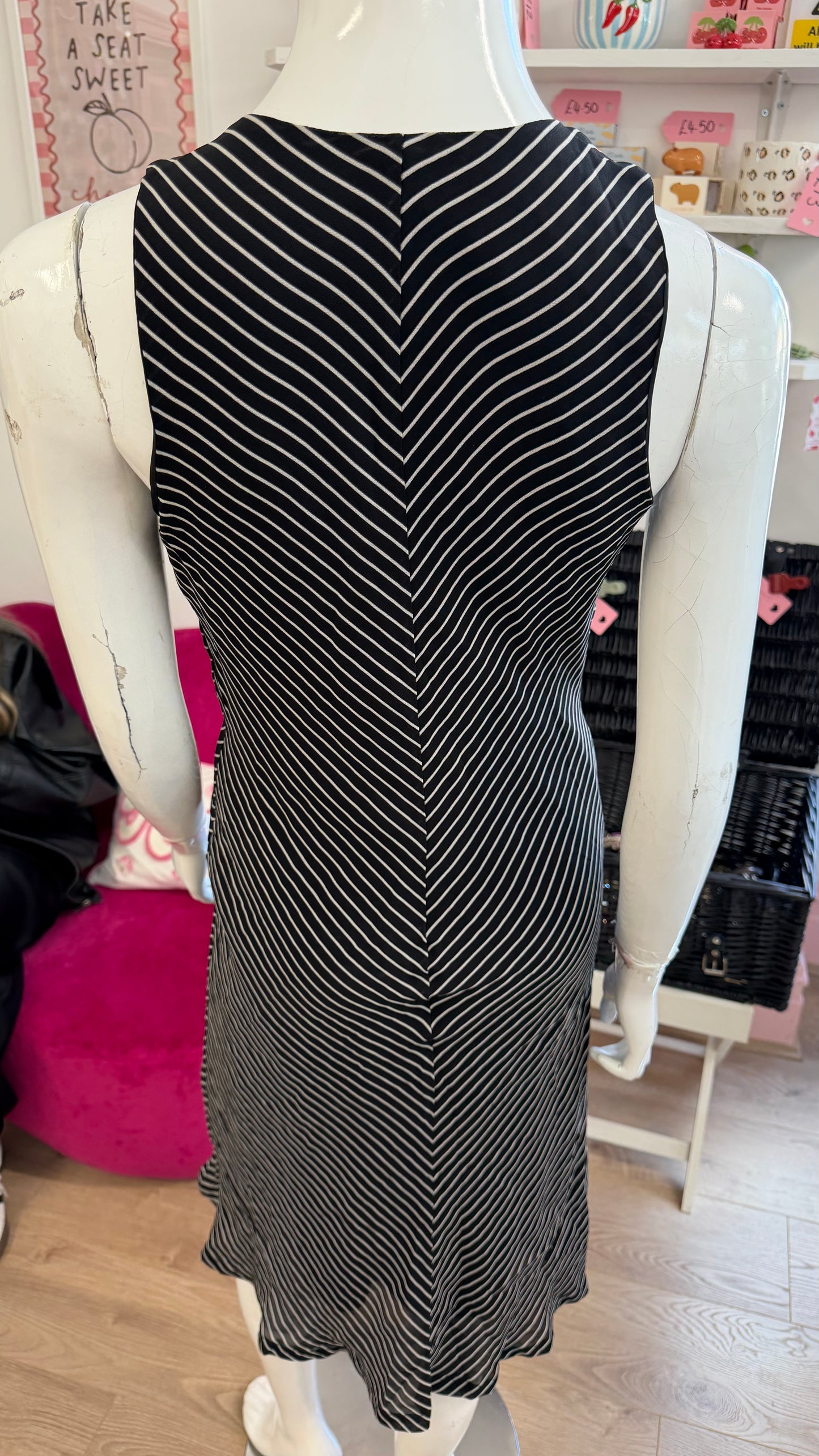 388 striped dress