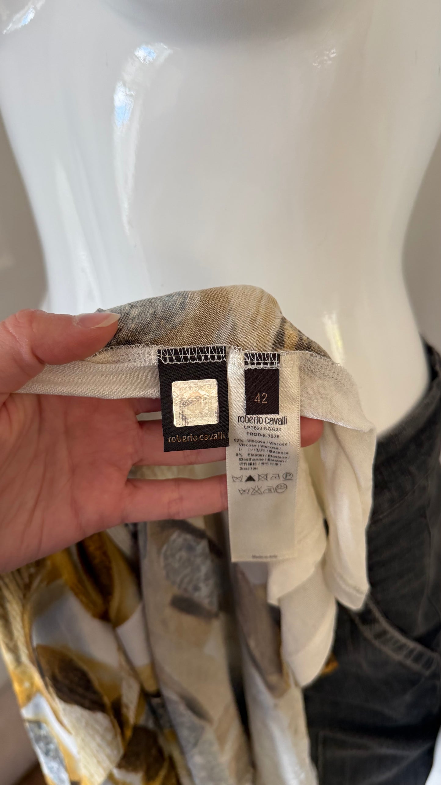 43 Roberto Cavalli top