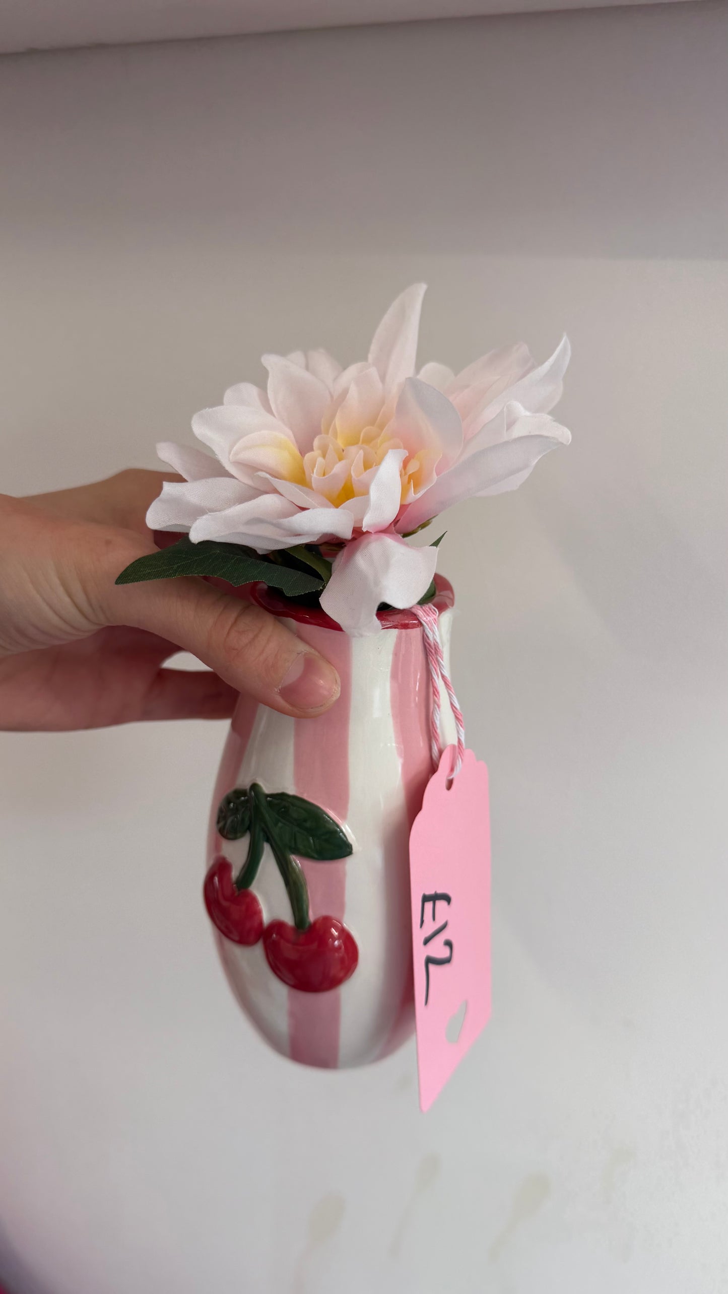 Cherry vase