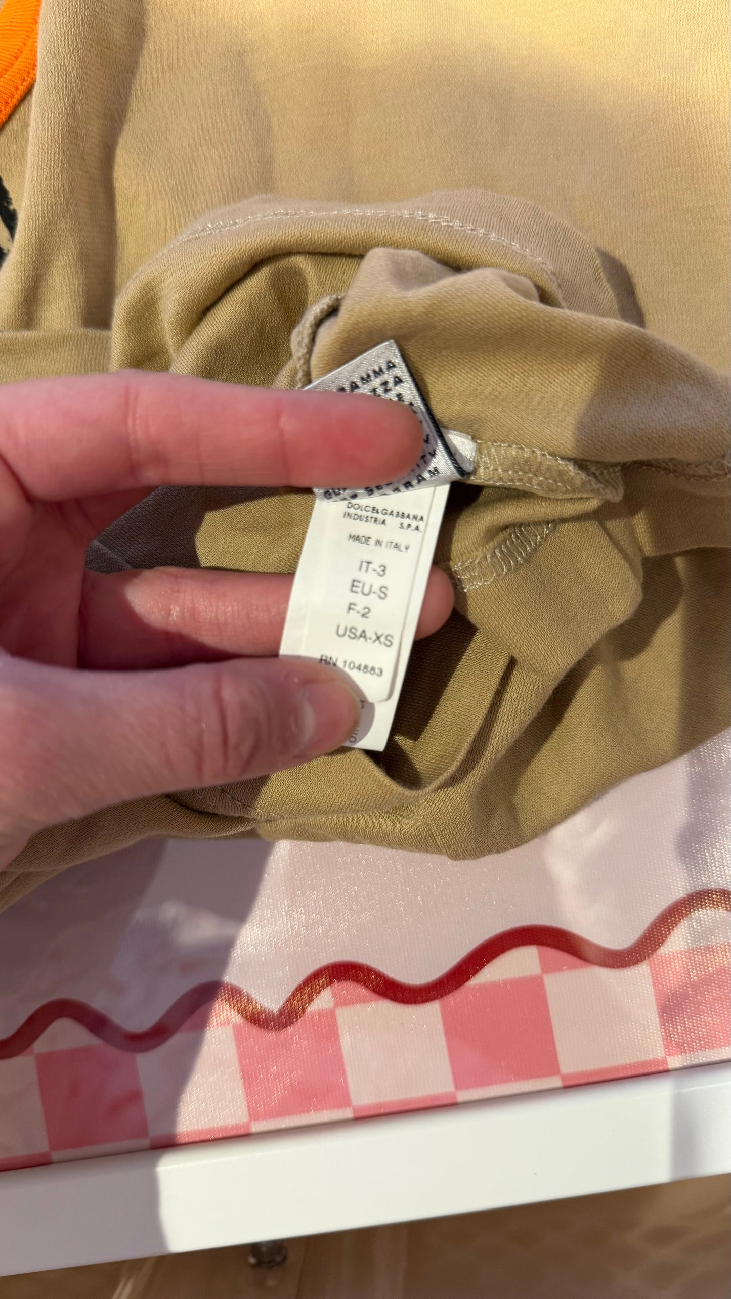 2 Dolce & Gabbana tank top size Small