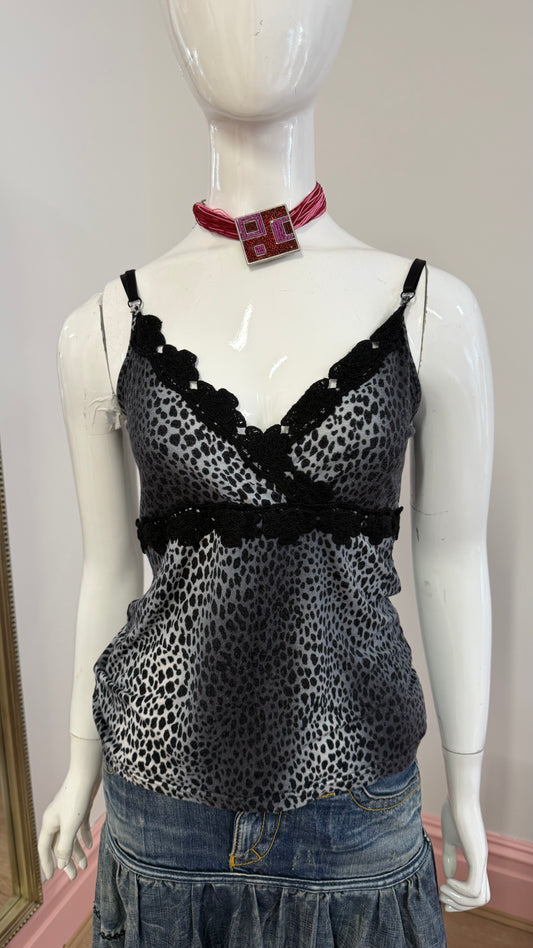 70 leopard cami