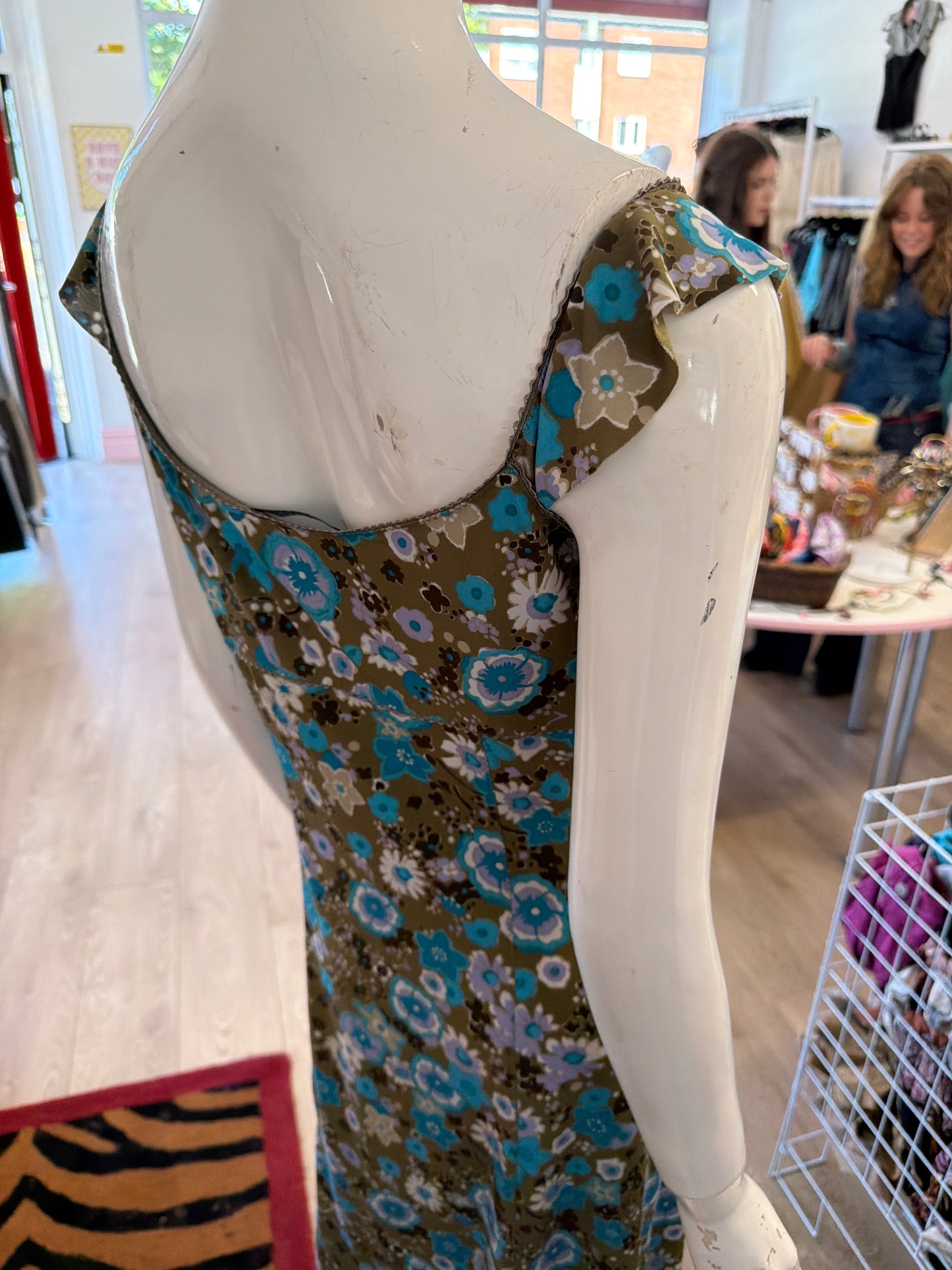 633 Liujo Floral dress Size Medium