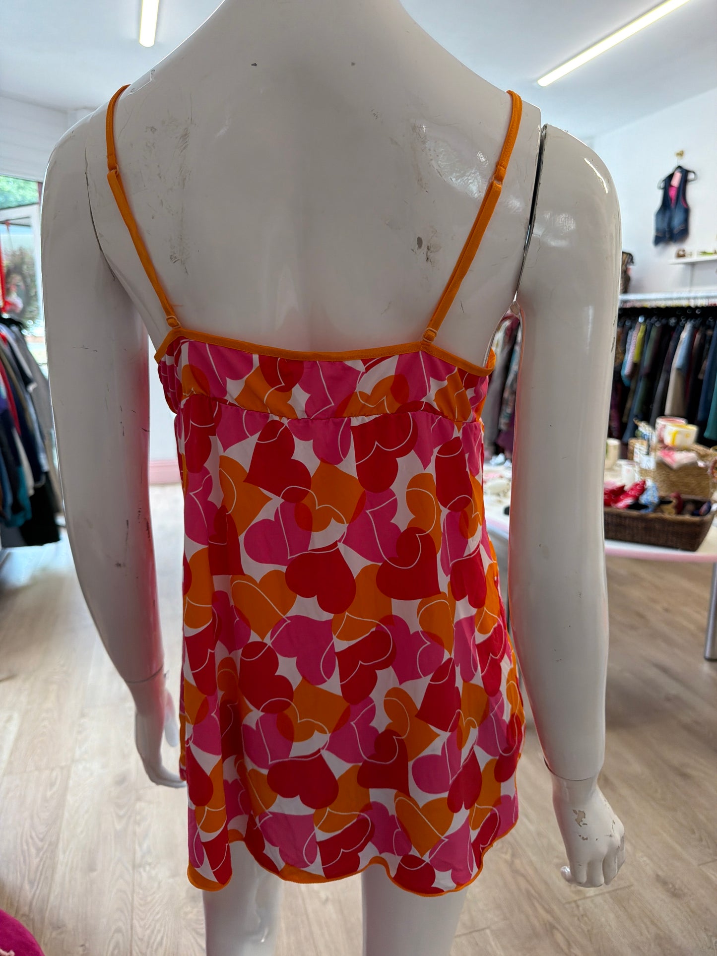 493 Victorias Secret colourful cami