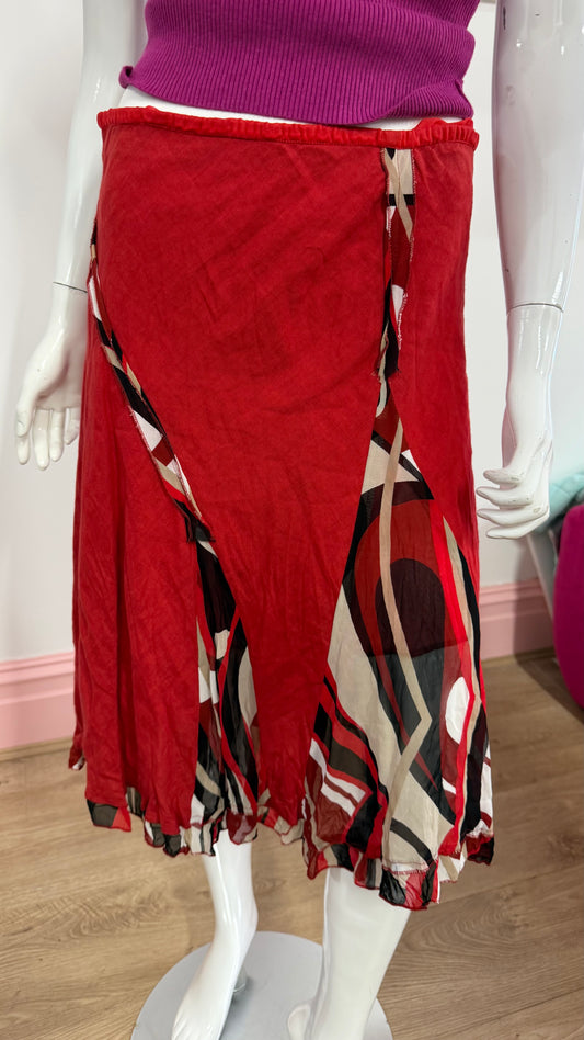 187 Red skirt