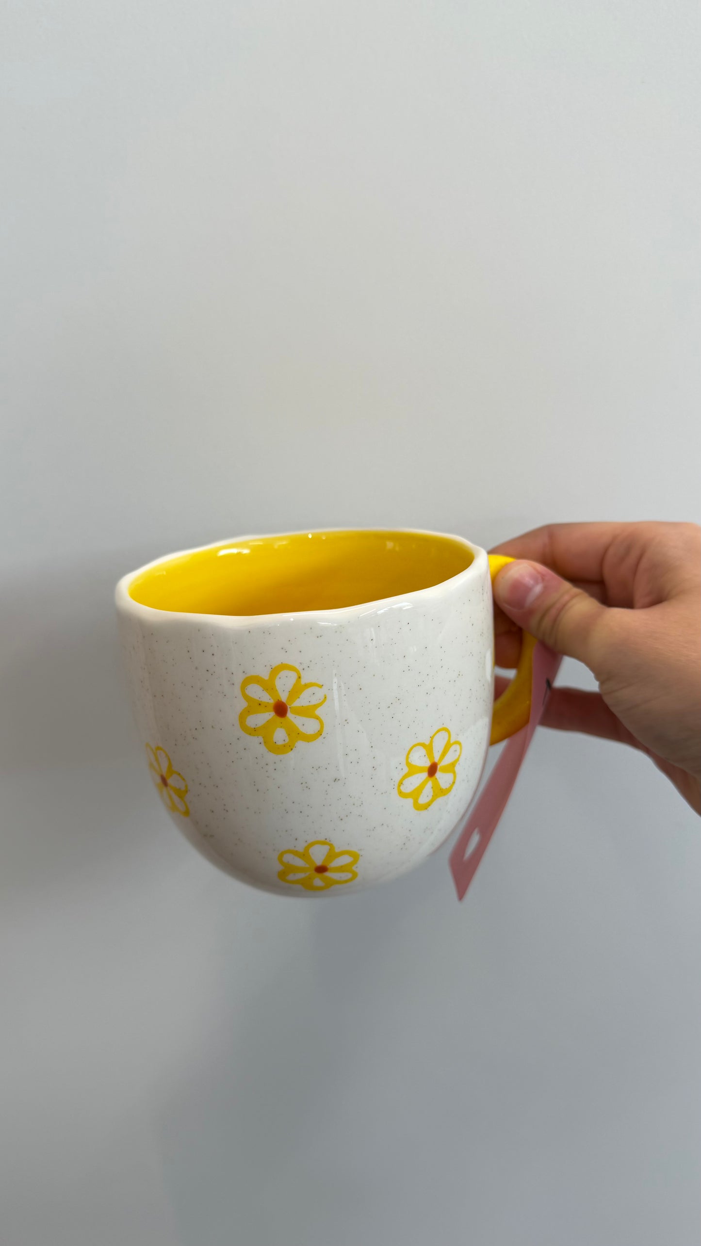 Highland cow surprise mug