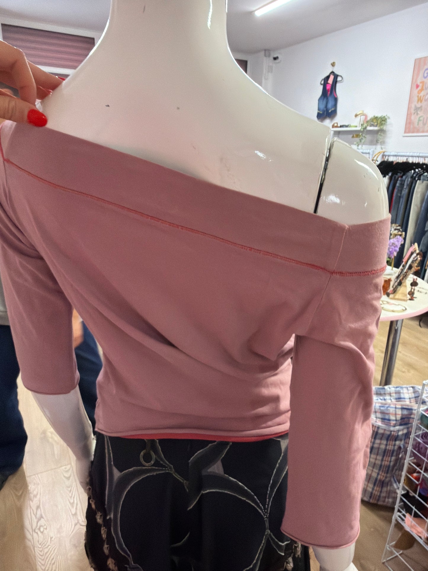 419 pink top