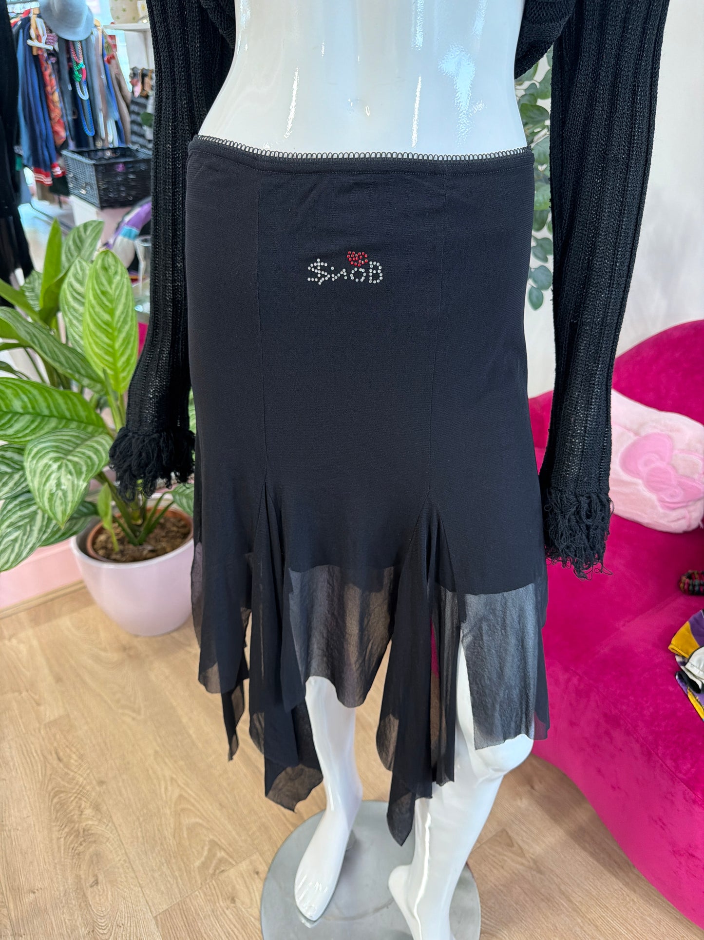 453 Snob mesh skirt