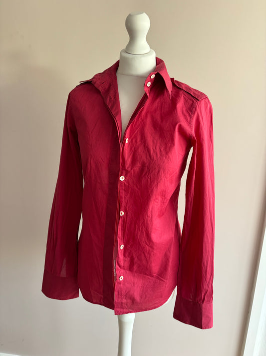 Dolce & Gabbana Raspberry Shirt