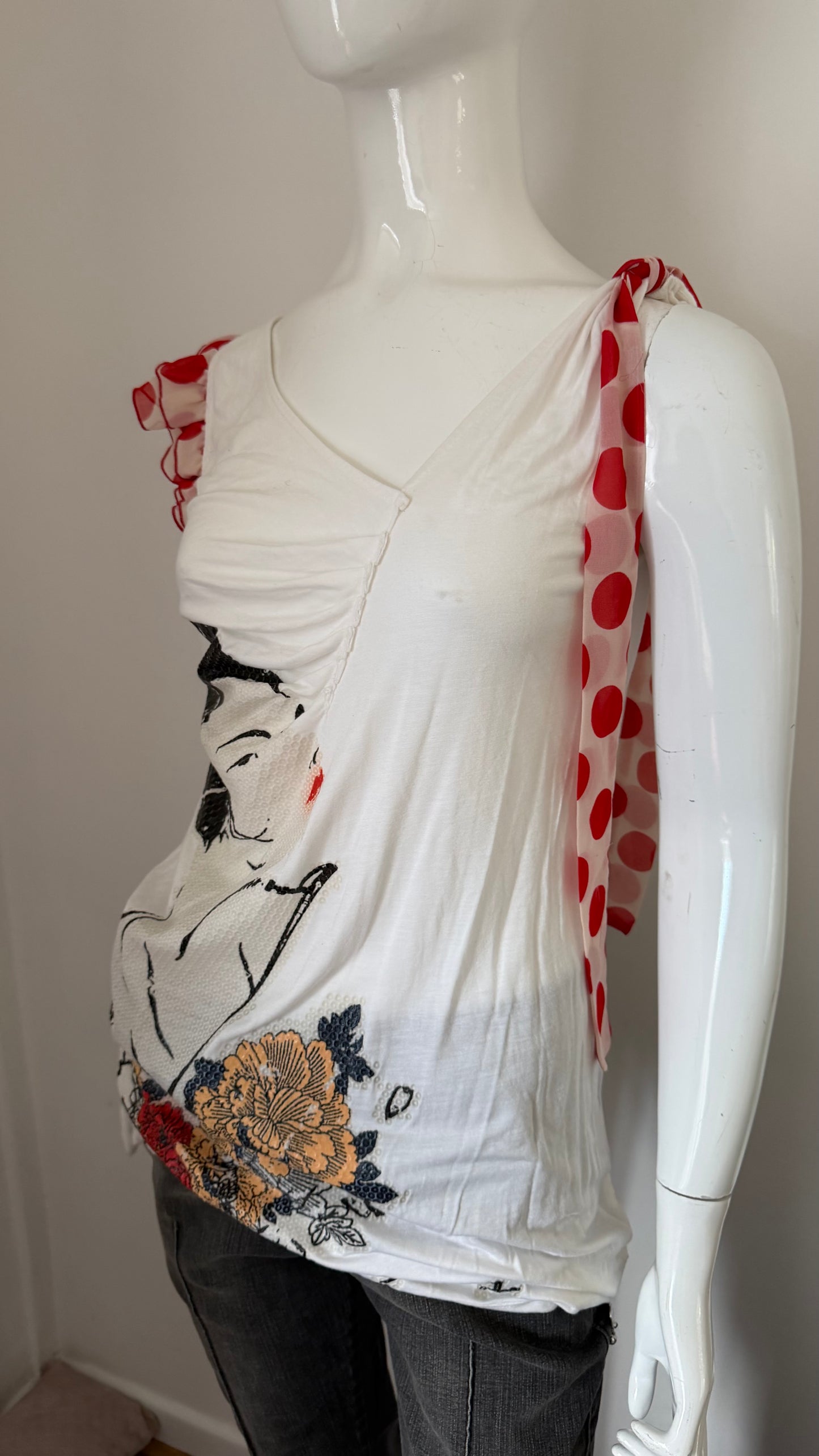 40 White top