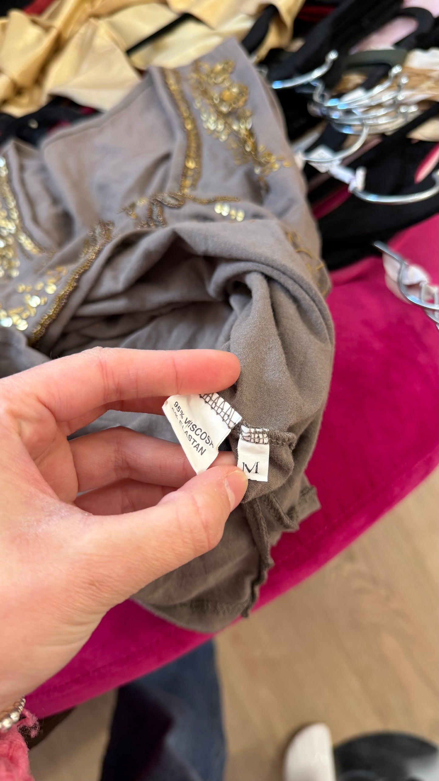 74 sequin top
