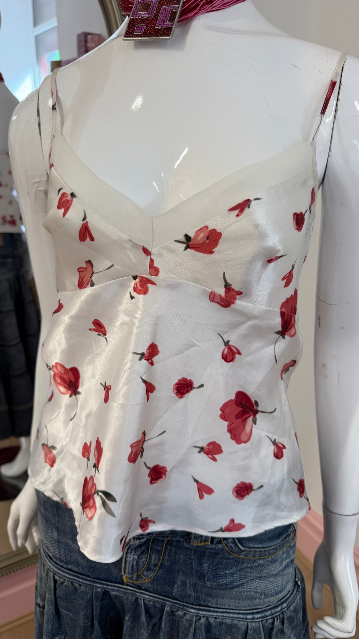 83 white cami top
